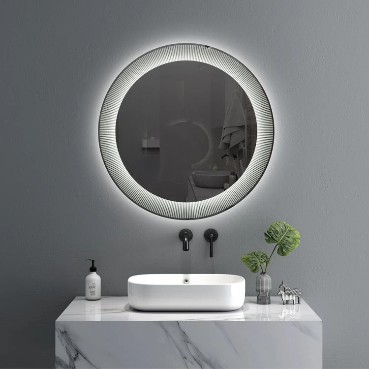 Large Round Bathroom Mirror With Lights