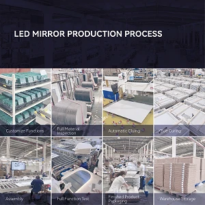 วิธีที่เราสร้างกระจก LED ของเรา – ภาพรวมกระบวนการที่รวดเร็ว