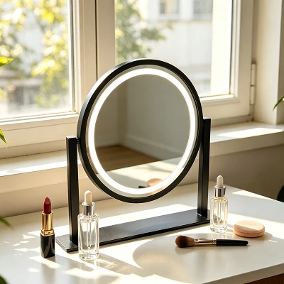 Round Makeup Mirror With Lights suppliers